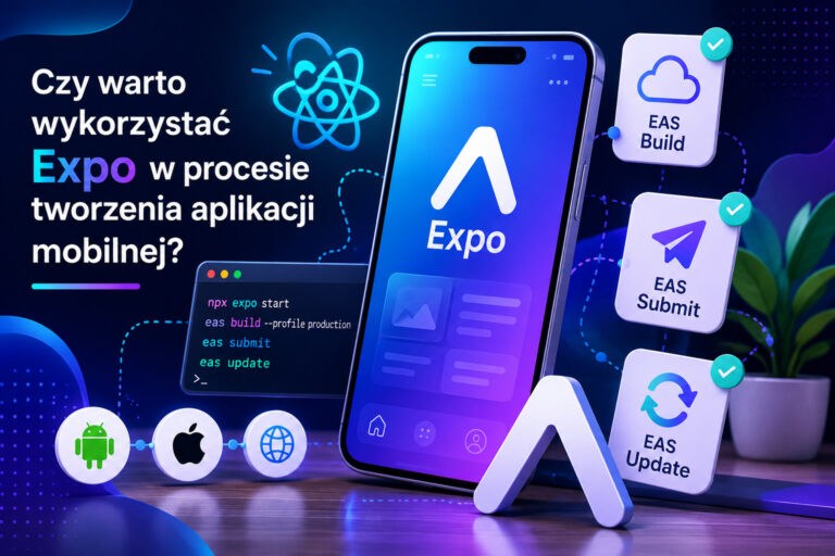 Wizualizacja ekosystemu Expo do tworzenia wieloplatformowych aplikacji mobilnych w React Native